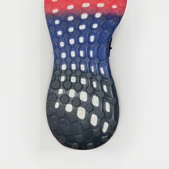 Adidas PureBoost Go Womens Size 9 Cloud White Shock Red Running Shoes Used - Picture 9 of 15